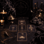 Tarot cards laid out for a reading that helped me trust my inner voice.
