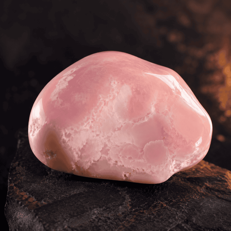 Beautiful opal gemstone displaying vibrant iridescent colors and natural rough texture.